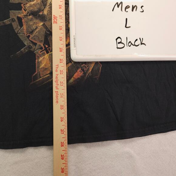 Disturbed The Vengeful One Band Crew Neck Short Sleeve Shirt Mens Size L Black - Picture 8 of 9